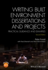 Image for Writing Built Environment Dissertations and Projects: practical guidance and examples