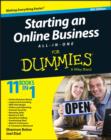 Image for Starting an online business all-in-one for dummies