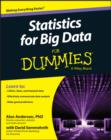 Image for Statistics for big data for dummies