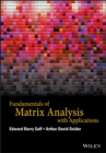 Image for Fundamentals of Matrix Analysis with Applications