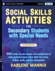 Image for Social skills activities for secondary students with special needs