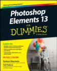 Image for Photoshop Elements 13 for dummies