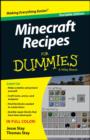 Image for Minecraft recipes for dummies