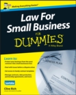 Image for Law for small business for dummies