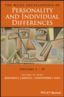 Image for The Wiley Encyclopedia of Personality and Individual Differences