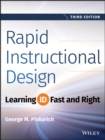 Image for Rapid instructional design  : learning ID fast and right