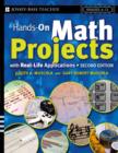 Image for Hands-On Math Projects With Real-Life Applications: Grades 6-12