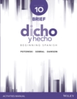 Image for Dicho y hecho, edition 10: Brief activities manual