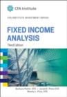 Image for Fixed income analysis