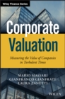 Image for Corporate valuation: measuring the value of companies in turbulent times