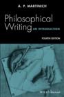 Image for Philosophical Writing: An Introduction