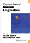 Image for The Handbook of Korean Linguistics