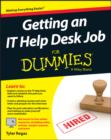 Image for Getting an IT help desk job for dummies