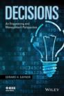 Image for Decisions: an engineering and management perspective