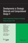 Image for Developments in strategic materials and computational design V