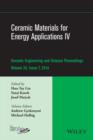 Image for Ceramic materials for energy applications IV