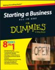 Image for Starting a business all-in-one for dummies