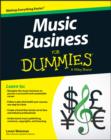 Image for Music business for dummies