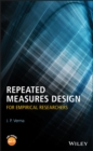 Image for Repeated measures design for empirical researchers