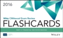 Image for Wiley CMAexcel Exam Review 2016 Flashcards