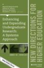 Image for Enhancing and Expanding Undergraduate Research: A Systems Approach