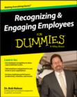 Image for Recognizing &amp; engaging employees for dummies