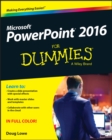 Image for PowerPoint 2016 for dummies