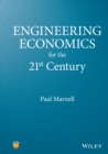 Image for Engineering economics for the 21st century