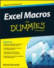 Image for Excel macros for dummies