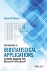 Image for Introduction to biostatistical applications in health research with Microsoft Office Excel
