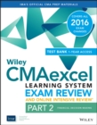 Image for Wiley CMAexcel learning system exam review 2016 and online intensive reviewPart 2,: Financial decision making set