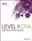 Image for Instructor Guide for 2015 Level II CFA Exam