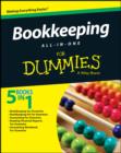 Image for Bookkeeping all-in-one for dummies.