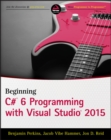 Image for Beginning visual C# 2015 programming