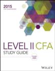 Image for Wiley study guide for 2015 Level II CFA exam
