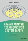Image for Hazard analysis techniques for system safety