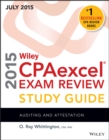 Image for Wiley CPAexcel Exam Review 2015 Study Guide July : Auditing and Attestation