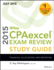 Image for Wiley CPAexcel Exam Review 2015 Study Guide July : Financial Accounting and Reporting