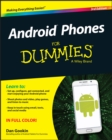 Image for Android phones for dummies
