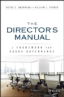 Image for The directors manual: a framework for board governance
