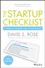 Image for The startup checklist: 25 steps to a scalable, high-growth business