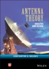 Image for Antenna theory: analysis and design