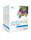 Image for Wiley Study Guide for 2016 Level III CFA Exam
