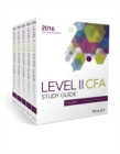 Image for Wiley study guide for 2016 level II CFA exam  : complete set
