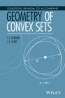 Image for Solutions manual to accompany Geometry of convex sets