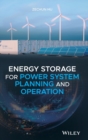 Image for Energy storage for power system planning and operation