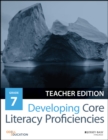 Image for Developing core literacy proficiencies: Grade 7