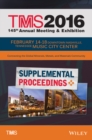 Image for TMS 2016 Supplemental Proceedings : 145th Annual Meeting and Exhibition
