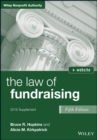 Image for The Law of Fundraising, 2016 Supplement