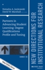 Image for Partners in Advancing Student Learning: Degree Qualifications Profile and Tuning: New Directions for Institutional Research, Number 165